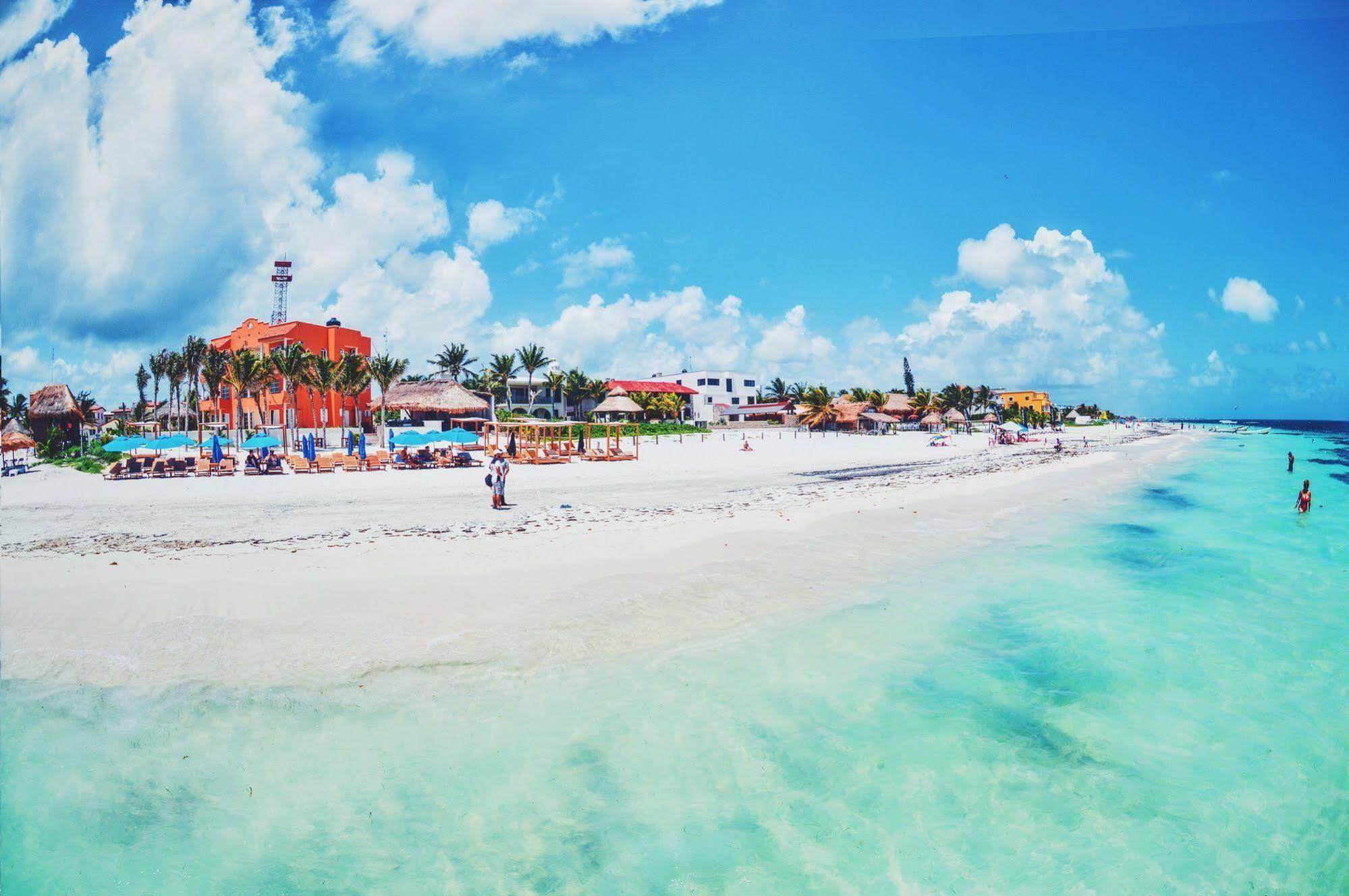 Cielo Beach Hotel Puerto Morelos Exterior foto